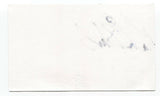 The Charlatans Martin Blunt Signed 3x5 Index Card Autographed Signature