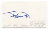 Joshua Brand Signed 3x5 Index Card Autograph Director Producer Norther Exposure