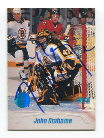 2000 Topps John Grahame Signed Card Hockey NHL Autograph AUTO#179