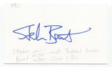 Stephen Brunt Signed 3x5 Index Card Autographed Signature Author Journalist