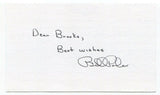 Bill Polian Signed 3x5 Index Card Autographed Baseball NFL Football Hall of Fame