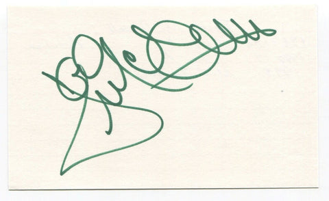 Jack McDowell Signed 3x5 Index Card Autographed MLB Baseball Chicago White Sox