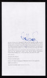 Sean Hannity Signed Book Page Cut Autographed Cut Signature 