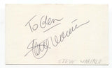 Steve Wariner Signed 3x5 Index Card Autographed Signature