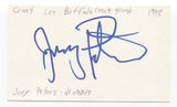 Grant Lee Buffalo - Joey Peters Signed 3x5 Index Card Autographed Signature Band