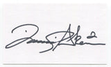 David Akers Signed 3x5 Index Card Autographed Football NFL Philadelphia Eagles