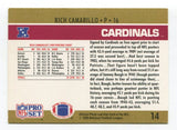 1990 Pro Set Rich Camarillo Signed Card Football Autograph AUTO #14