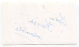 Lisa Kisch Signed 3x5 Index Card Autographed Actress Mamma Mia