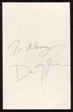 Dan Quayle Signed Book Page Cut Autographed Signature US Vice President