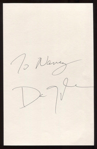 Dan Quayle Signed Book Page Cut Autographed Signature US Vice President