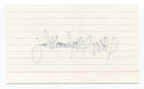 Jeff Foxworthy Signed 3x5 Index Card Autographed Vintage Signature