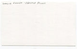 Wayne Comer Signed 3x5 Index Card Autographed Detroit Tigers World Series