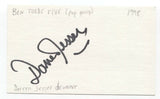 Ben Folds Five - Darren Jessee Signed 3x5 Index Card Autographed Signature