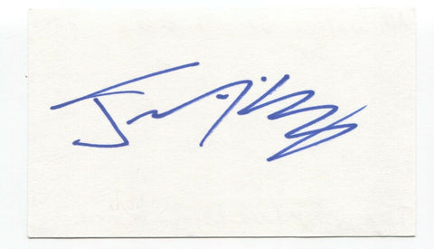 All Systems Go! - Thomas D'Arcy Signed 3x5 Index Card Autographed Signature