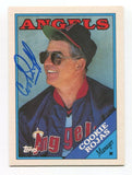 1988 Topps Cookie Rojas Signed Card Baseball Autograph MLB AUTO #97T