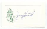 Jim Howarth Signed Card Autograph Baseball MLB Roger Harris Collection