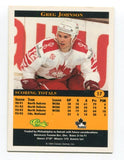 1994 Classic Games Greg Johnson Signed Card Hockey Autograph AUTO #17