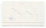 Naomi Snieckus Signed 3x5 Index Card Autographed Signature Actress