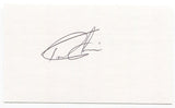 Tom Goodwin Signed 3 x 5 Index Card Autographed 1991 Los Angeles Dodgers MLB