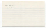 Wes Westrum Signed 3x5 Index Card Baseball Autographed Signature New York Giants