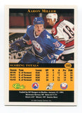 1994 Classic Blue Chip Aaron Miller Signed Card Hockey Autograph AUTO 105