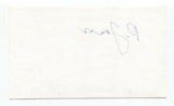 Paul Jones Signed 3x5 Index Card Autographed NBA Basketball Raptors Sportscaster