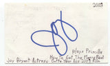Joy Bryant Signed 3x5 Index Card Autographed Signature Actress