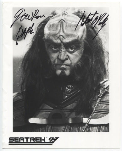 Robert O'Reilly Signed 8x10 Inch Photo Autographed Signature Star Trek TNG 