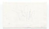Jeff Rothpan Signed Index 3x5 Card Autographed Signature Comedian Actor