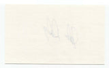 John Daly Signed 3x5 Index Card Autographed Vintage Signature Golf