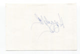 Annabeth Gish Signed 4x6 Inch Index Card HUGE Signature Autographed 