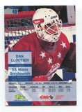 1995 Classic Games Dan Cloutier Signed Card Hockey Autograph NHL AUTO #49