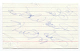 Debra McGrath Signed 3x5 Index Card Autographed Signature Actor Termini Station
