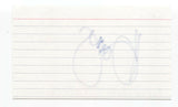 The Futureheads - Barry Hyde Signed 3x5 Index Card Autographed Signature