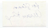 Allan King Signed 3x5 Index Card Autographed Signature Film Director