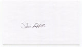 Tom Saffell Signed 3x5 Index Card Autographed Baseball 1949 Pittsburgh Pirates