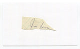 Jim Ferree Signed Cut Index Card Autographed Golf PGA