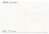 George Telfer Signed Album Page Autographed Signature Inscribed "To Mike"