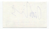 Orin Isaacs Signed 3x5 Index Card Autographed Signature Bassist Mike Bullard