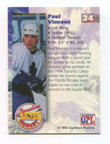 1994 Signature Rookies Paul Vincent Signed Card Hockey NHL Autograph AUTO #34