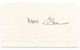 Mark Freeman Signed 3x5 Index Card Autographed MLB Baseball New York Yankees