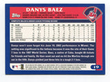 2002 Topps Danys Baez Signed Card Baseball MLB Autograph AUTO #19