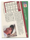 1991 Pro Set PGA Golf Gene Sauers Signed Card Autographed Signature #13