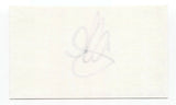 Incubus - Jose Pasillas Signed 3x5 Index Card Autographed Signature Band