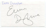 Emma Donoghue Signed 3x5 Index Card Autographed Signature Author Writer