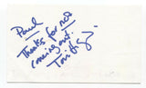 Torri Higginson Signed 3x5 Index Card Autographed Signature Actress Stargate