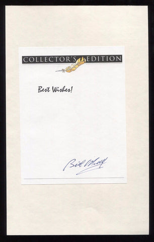 Bill O'Reilly Signed Book Page Cut Autographed Cut Signature 