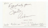 Spider Robinson Signed 3x5 Index Card Autographed Signature Author