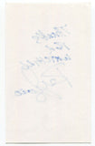 Ron Izawa Signed 3x5 Index Card Autographed CBC Reporter Journalist