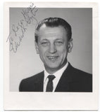 Edward Ginzton Signed Photo Autographed Scientist Engineer